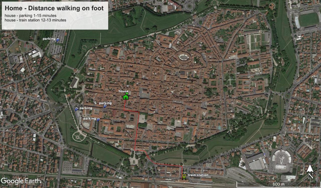 Luxury - Elegante Appartamento Nel Cuore Di Lucca Eksteriør billede